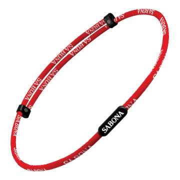Sports Athletic Necklace - Red