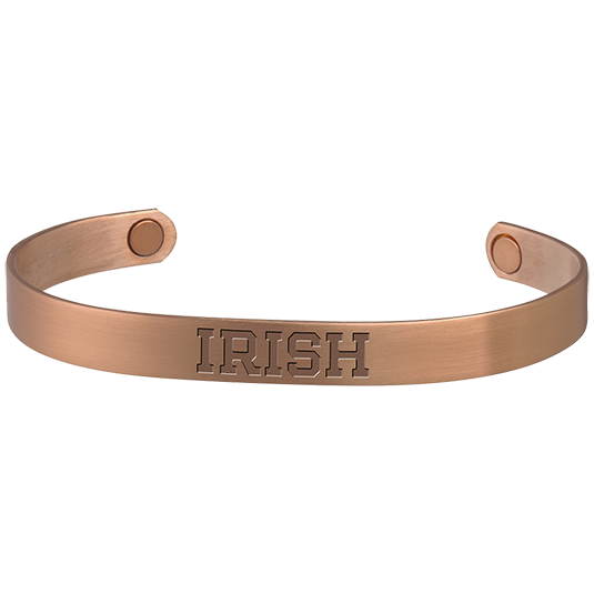 University Of Notre Dame Fighting Irish Copper Magnetic Wristband University Of Notre Dame Fighting Irish