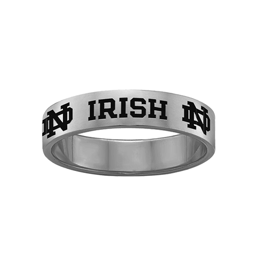 University Of Notre Dame Fighting Irish Stainless Magnetic Ring University Of Notre Dame Fighting Irish