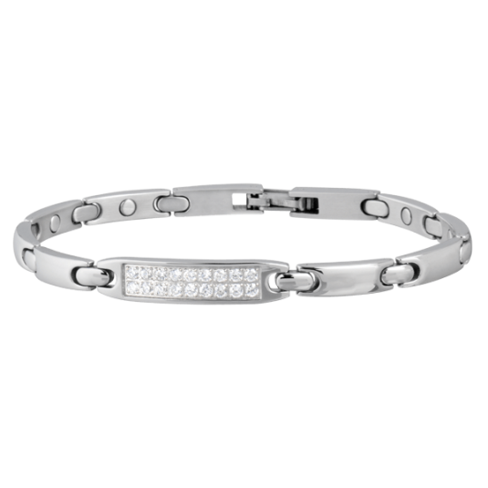 Sabona Men's Executive Silver Magnetic Bracelets - Choose your Style | eBay