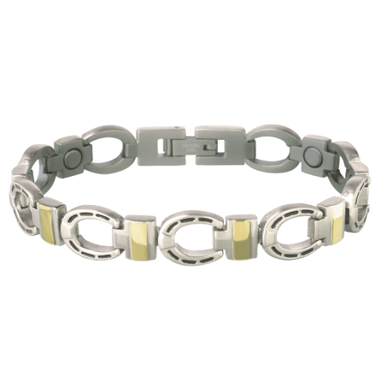 Silver Horseshoe Duet Magnetic Bracelet Sabona Copper Bracelets Silver Horseshoe Duet Magnetic Bracelet Sabona Copper Bracelets