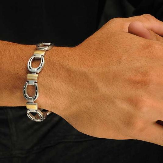 Executive Symmetry Duet Magnetic Bracelet | Sabona Copper Bracelets &  Magnetic Bracelets