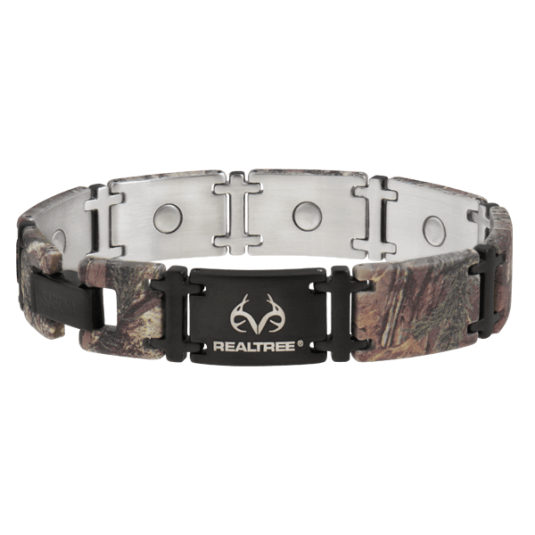 Realtree Camo Black Magnum Magnetic Bracelet Sabona Copper Realtree Camo Black Magnum Magnetic Bracelet