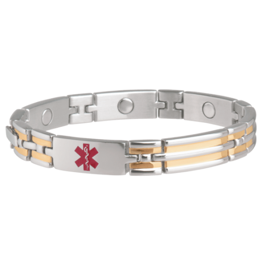Uni Magnetic Med Id Bracelet See Wallet Card Sabona Copper Uni Magnetic Med Id Bracelet See Wallet Card